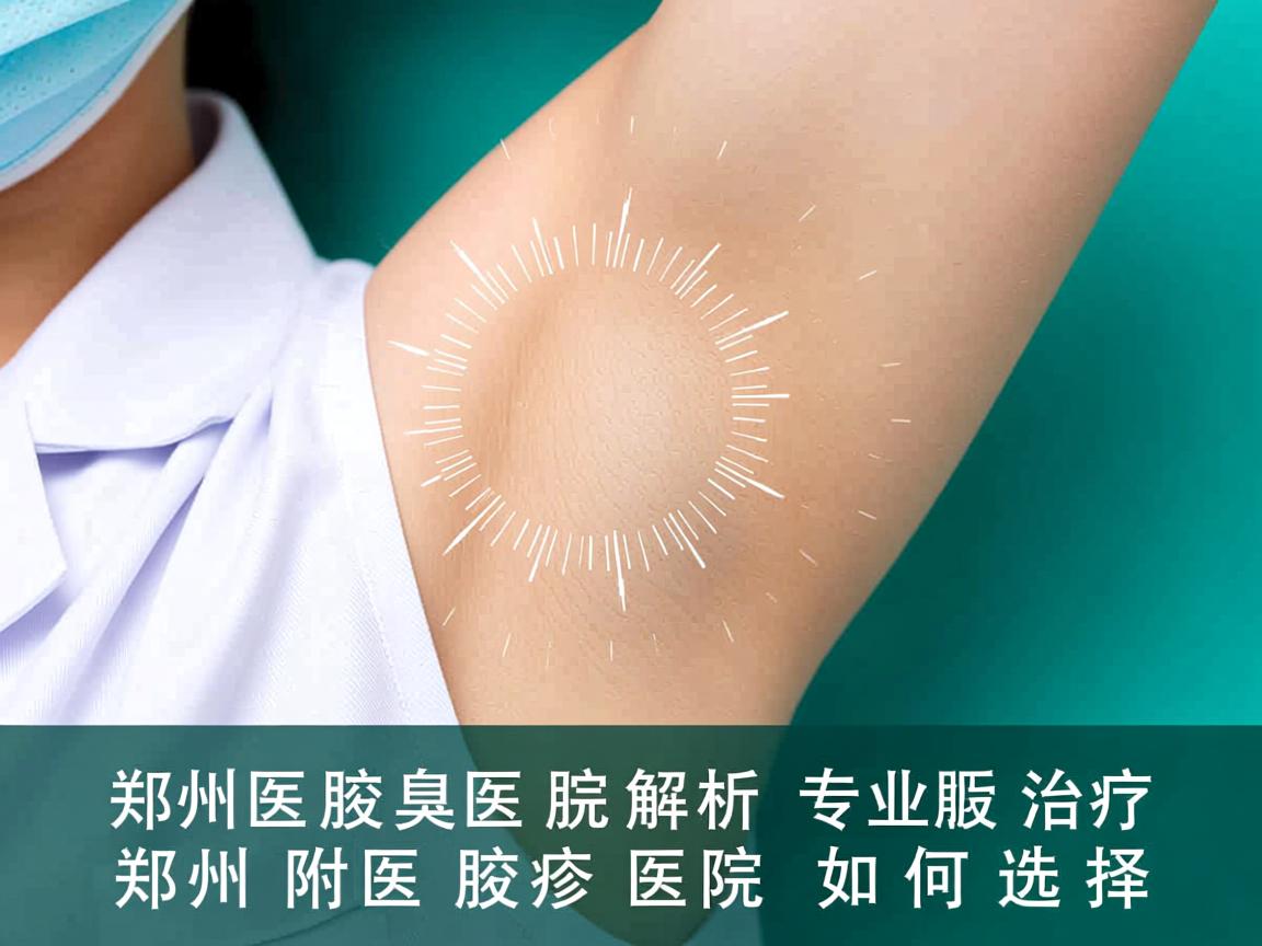 郑州附医腋臭医院解析，专业治疗腋臭，郑州附医腋臭医院如何选择