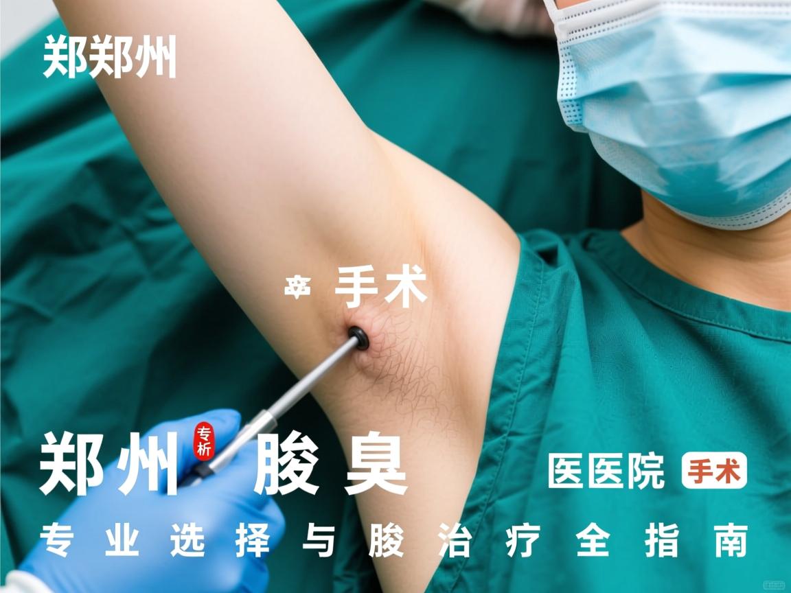 郑州腋臭手术医院解析,专业选择与腋臭治疗全指南 郑州腋臭手术医院解析,专业选择与腋臭治疗全指南