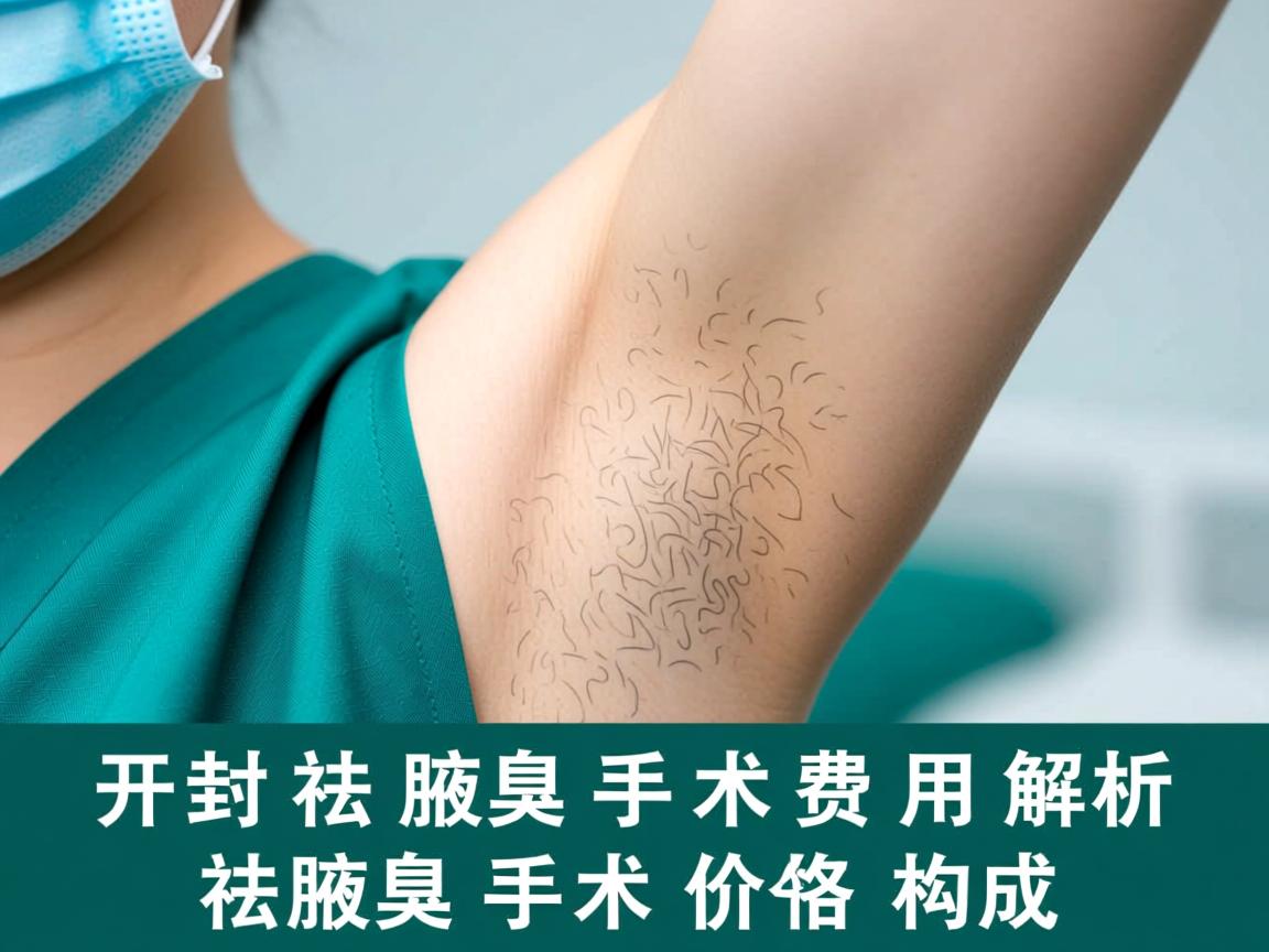 开封祛腋臭手术费用解析,详解祛腋臭手术价格构成 开封祛腋臭手术费用解析,详解祛腋臭手术价格构成