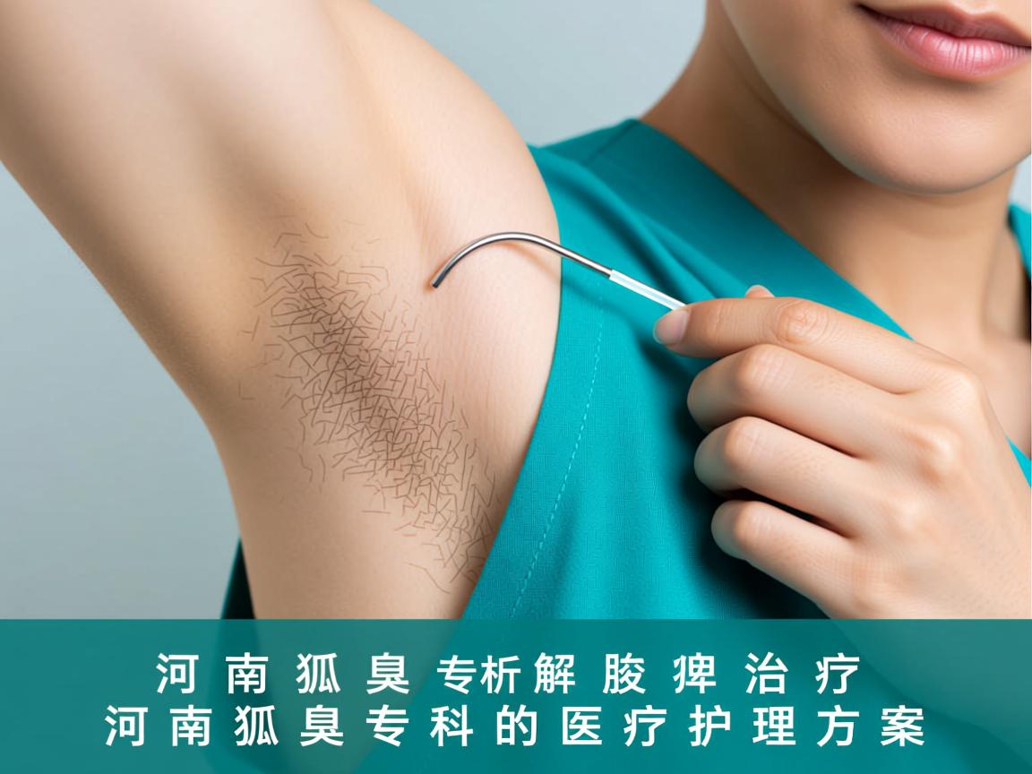 河南狐臭专科解析腋臭治疗，河南狐臭专科的医疗护理方案