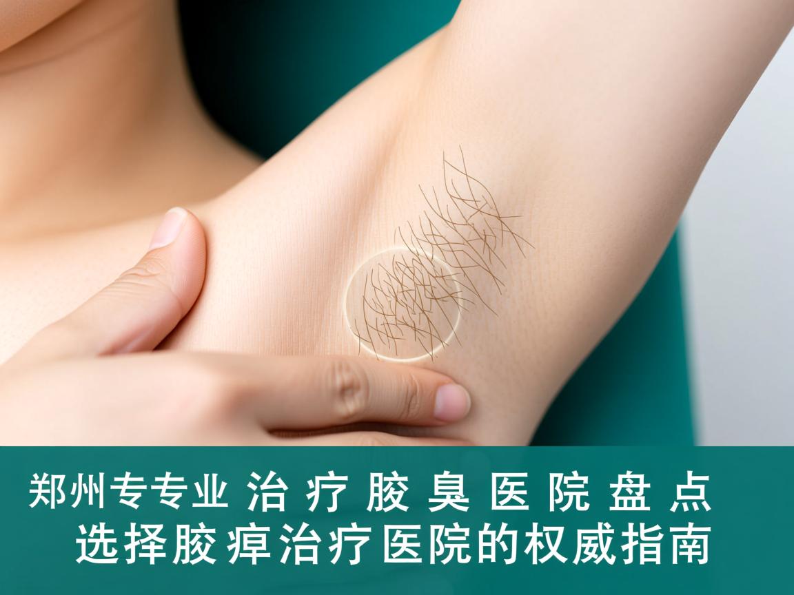 郑州专业治疗腋臭医院盘点，选择腋臭治疗医院的权威指南