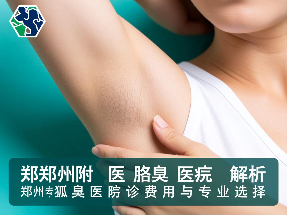郑州附医腋臭医院解析，郑州去狐臭医院诊疗费用与专业选择
