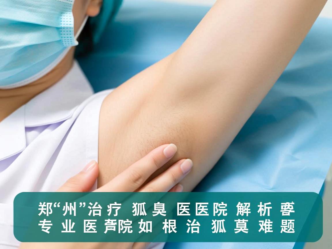 郑州治疗狐臭医院解析，专业医院如何根治狐臭难题