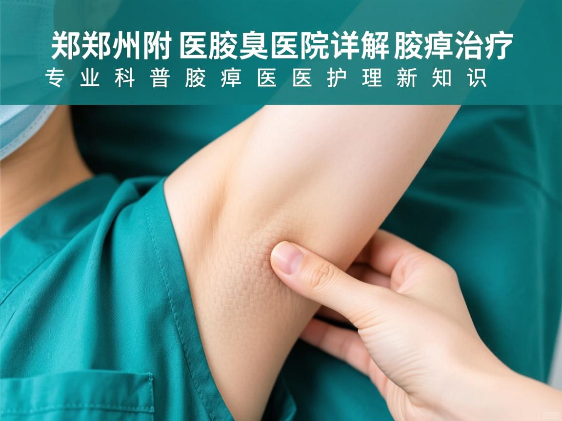 郑州附医腋臭医院详解腋臭治疗，专业科普腋臭医疗护理新知识