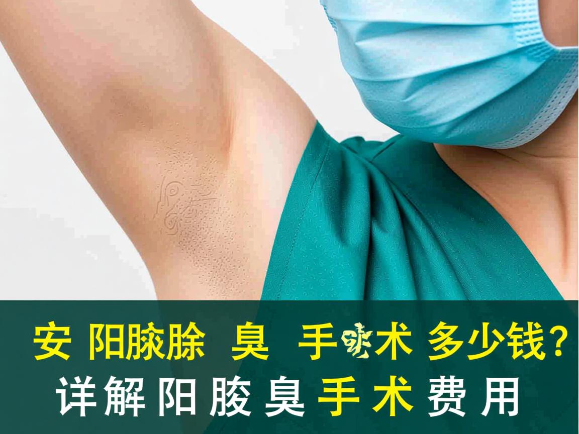 安阳除腋臭手术多少钱？详解安阳腋臭手术费用