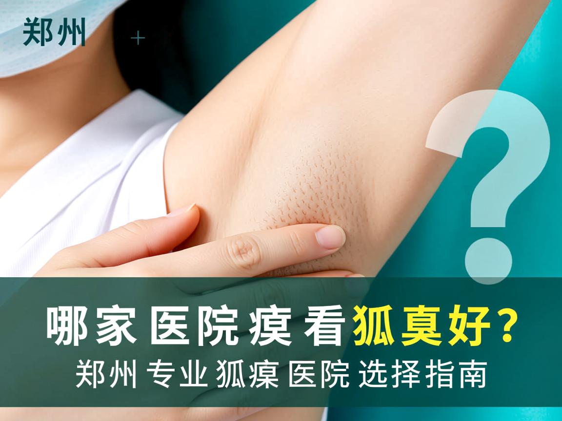 郑州哪家医院看狐臭好？郑州专业狐臭医院选择指南