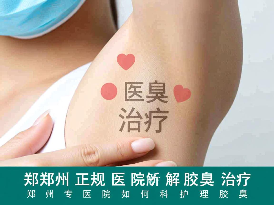 郑州正规医院解析腋臭治疗，郑州专业医院如何科学护理腋臭