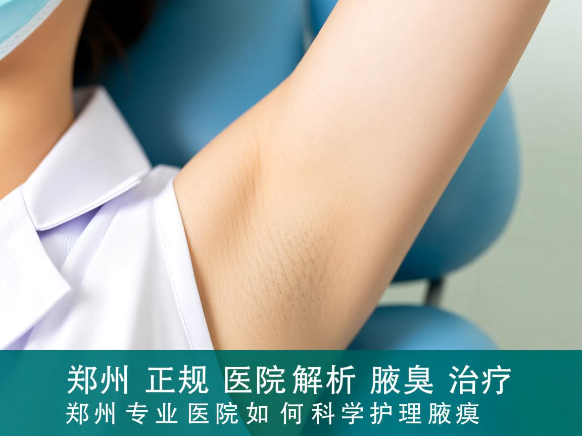 郑州正规医院解析腋臭治疗，郑州专业医院如何科学护理腋臭
