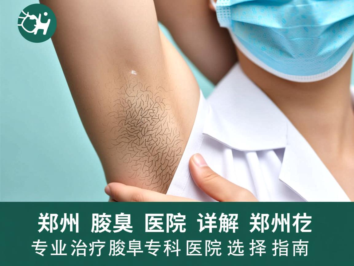 郑州腋臭医院详解，郑州专业治疗腋臭的专科医院选择指南