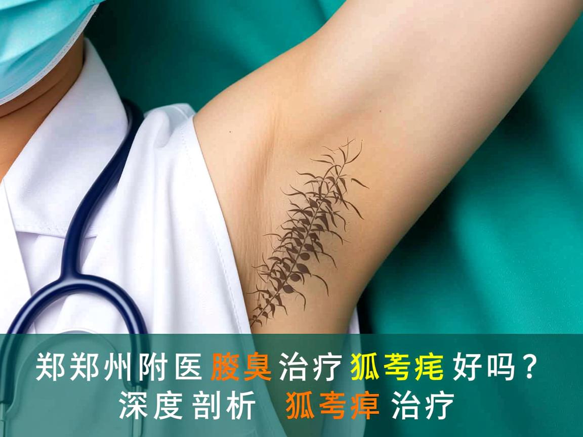 郑州附医腋臭医院解析，郑州附医治疗狐臭好吗？深度剖析狐臭治疗
