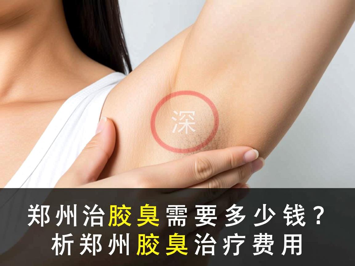 郑州治腋臭需要多少钱？深度解析郑州腋臭治疗费用