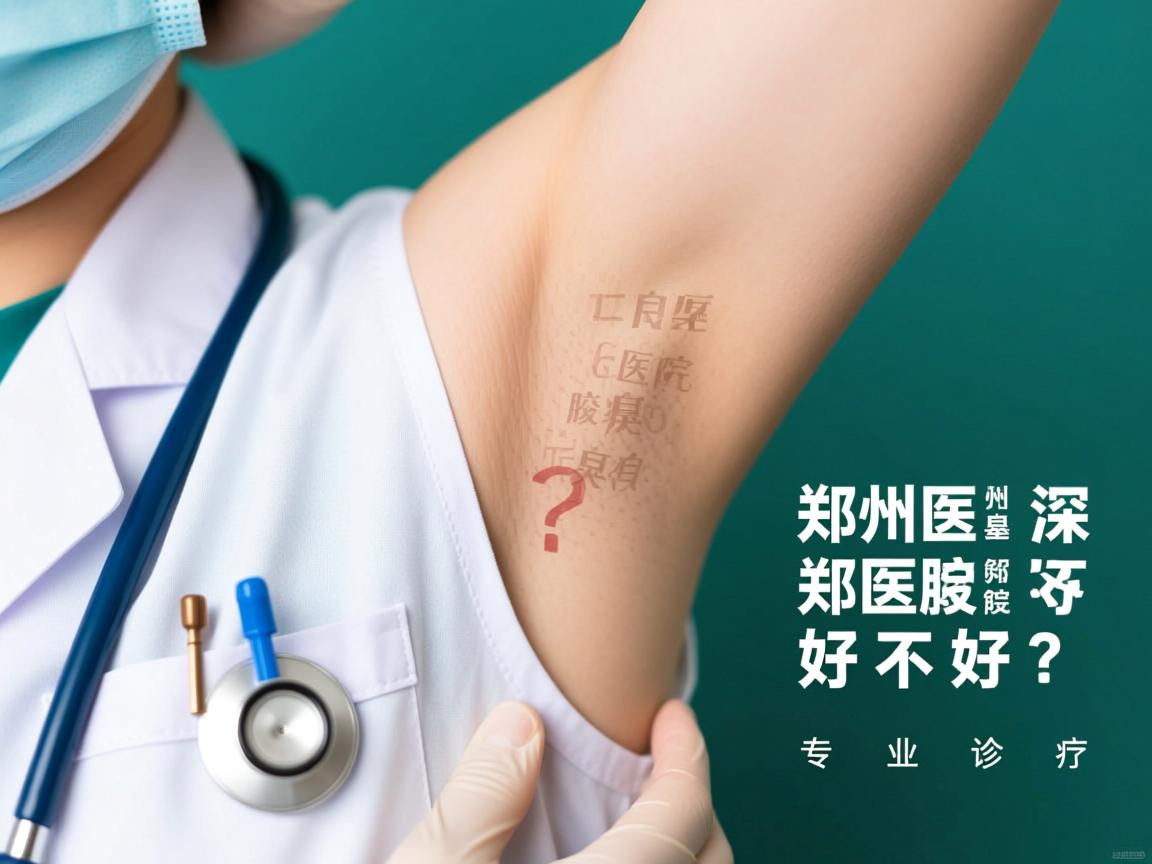 郑州附医腋臭医院好不好?深度解析郑州附医腋臭医院的专业诊疗 郑州附医腋臭医院好不好?深度解析郑州附医腋臭医院的专业诊疗