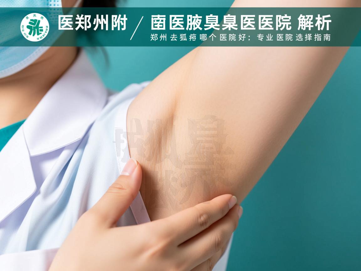 郑州附医腋臭医院解析，在郑州去狐臭哪个医院好，专业医院选择指南