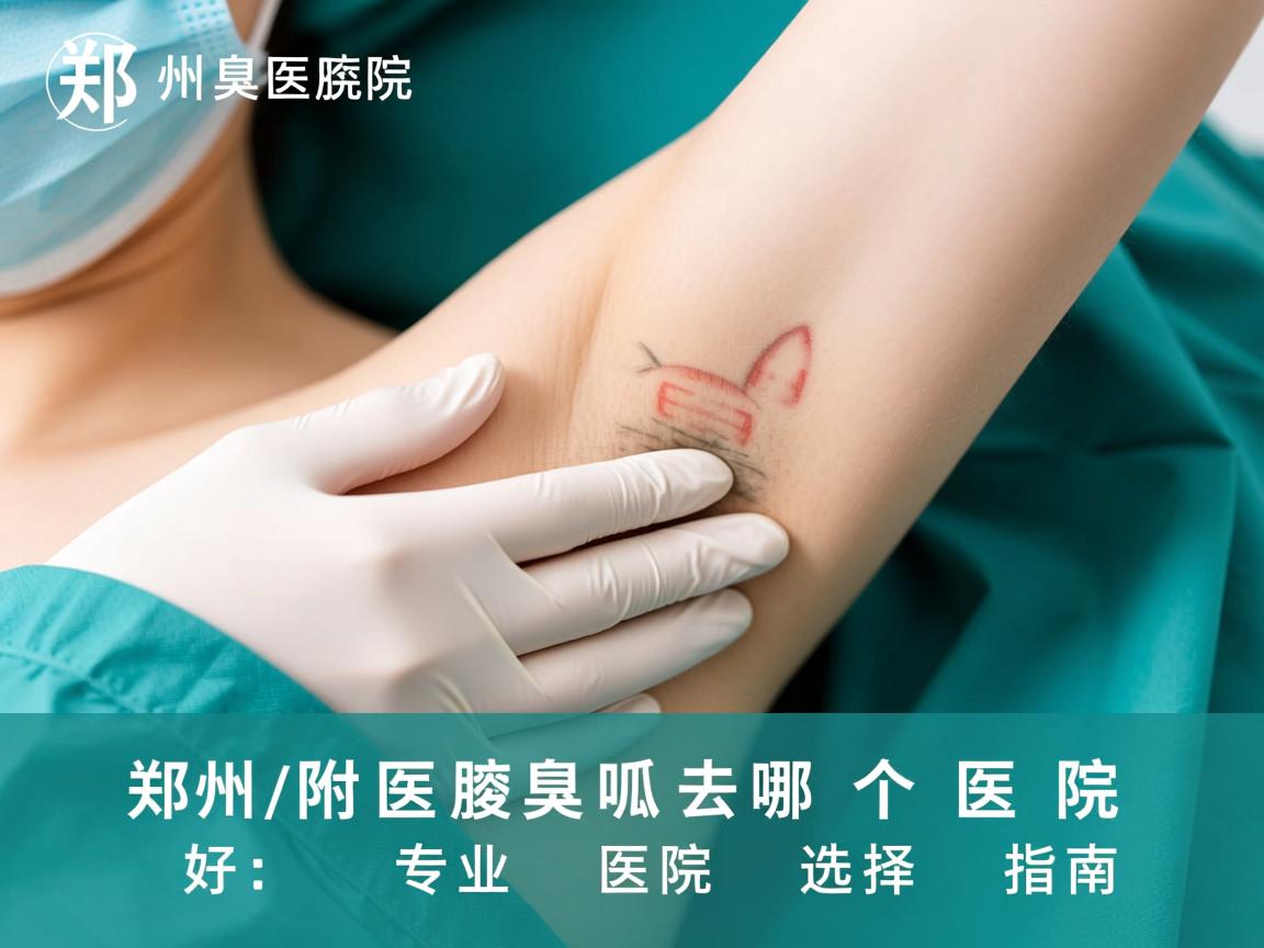 郑州附医腋臭医院解析，在郑州去狐臭哪个医院好，专业医院选择指南