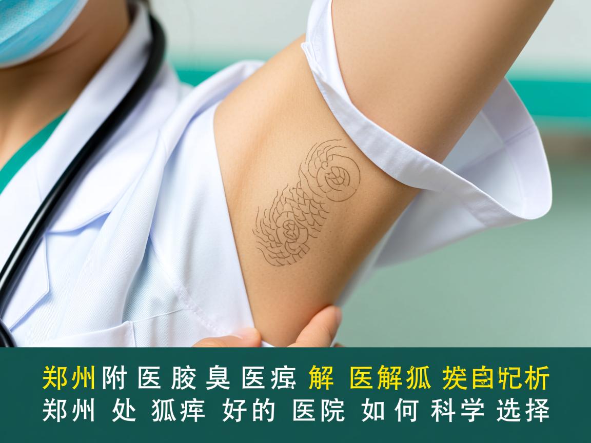 郑州附医腋臭医院解析，郑州处狐臭好的医院如何科学选择