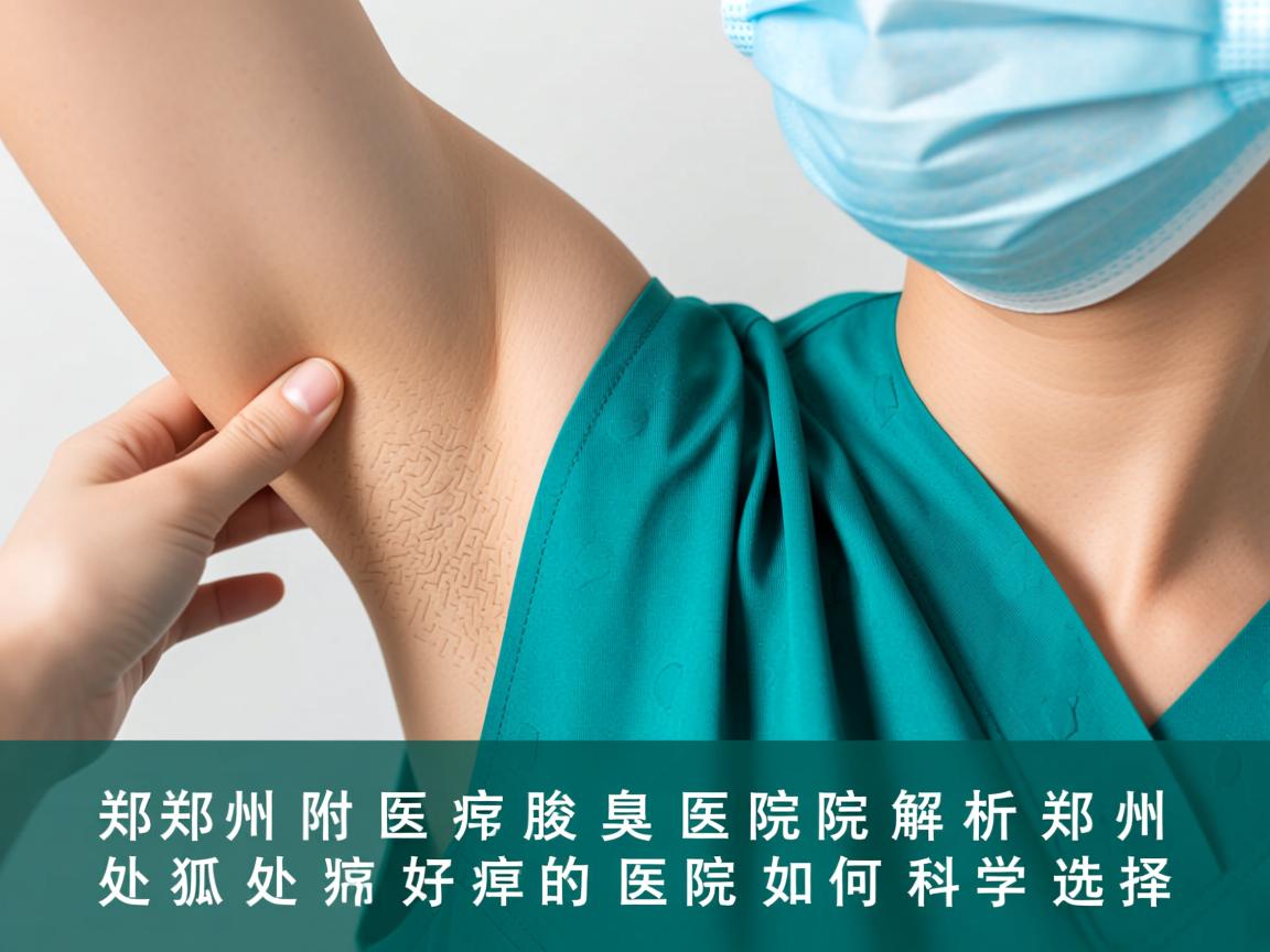 郑州附医腋臭医院解析，郑州处狐臭好的医院如何科学选择