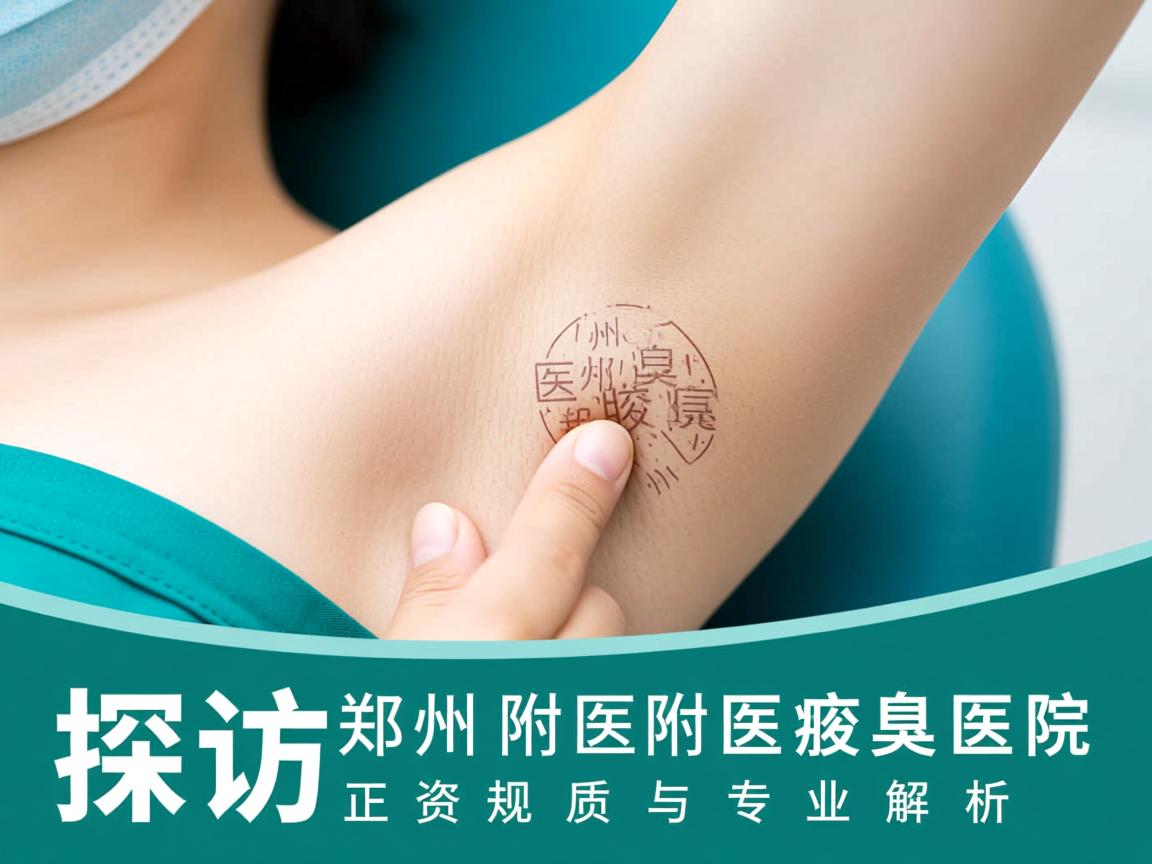 探访郑州附医腋臭医院,郑州附医腋臭医院正规资质与专业解析 探访郑州附医腋臭医院,郑州附医腋臭医院正规资质与专业解析