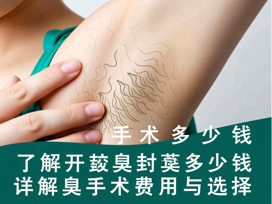 了解开封腋臭手术多少钱 详解腋臭手术费用与选择