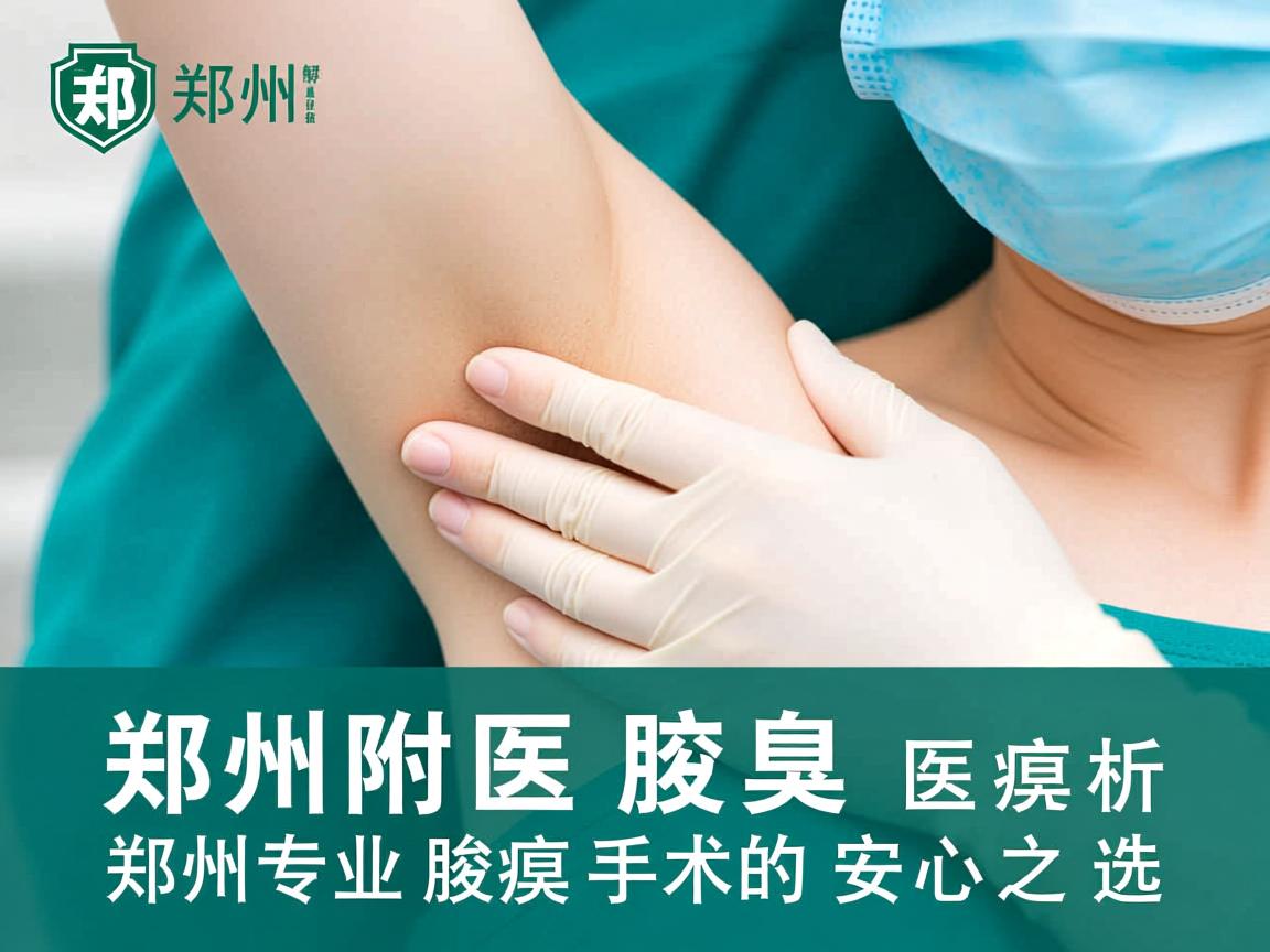 郑州附医腋臭医院解析,郑州专业腋臭手术的安心之选 郑州附医腋臭医院解析,郑州专业腋臭手术的安心之选