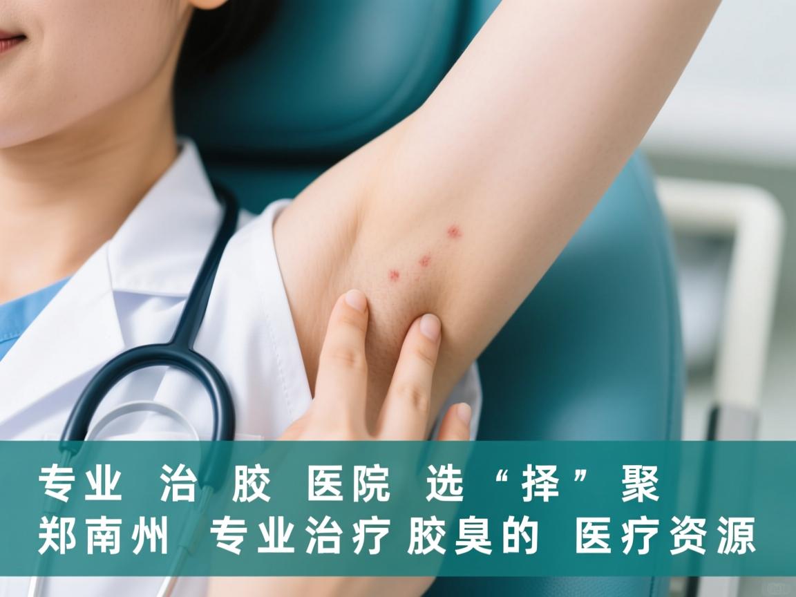 专业治疗腋臭医院选择指南，聚焦郑州专业治疗腋臭的医疗资源