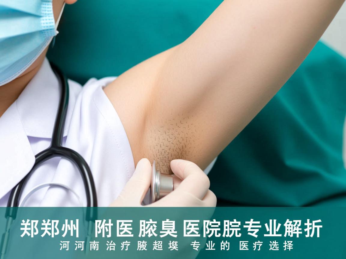 郑州附医腋臭医院专业解析,河南治疗腋臭超专业的医疗选择 郑州附医腋臭医院专业解析,河南治疗腋臭超专业的医疗选择