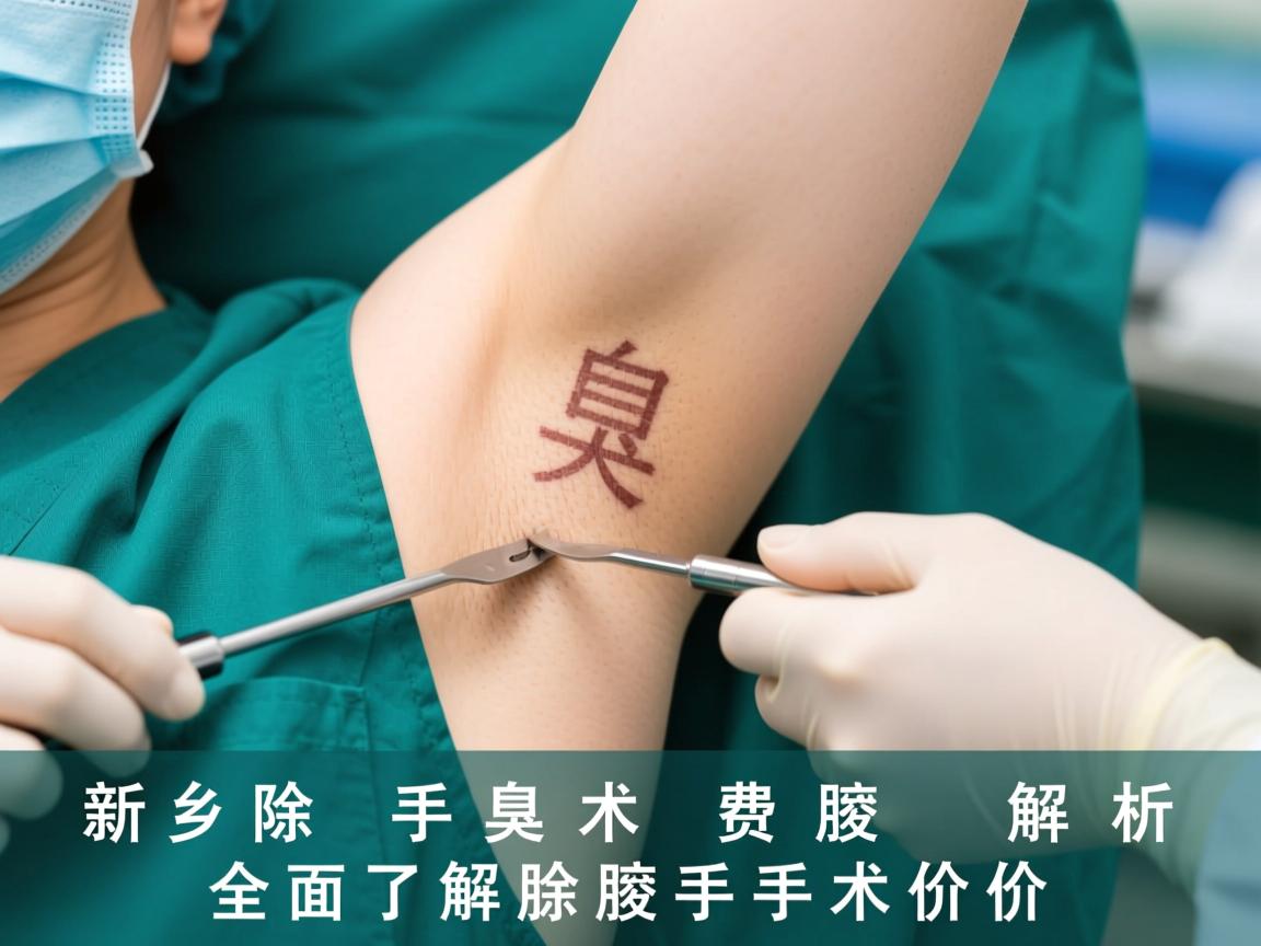新乡除腋臭手术费用解析，全面了解除腋臭手术价格