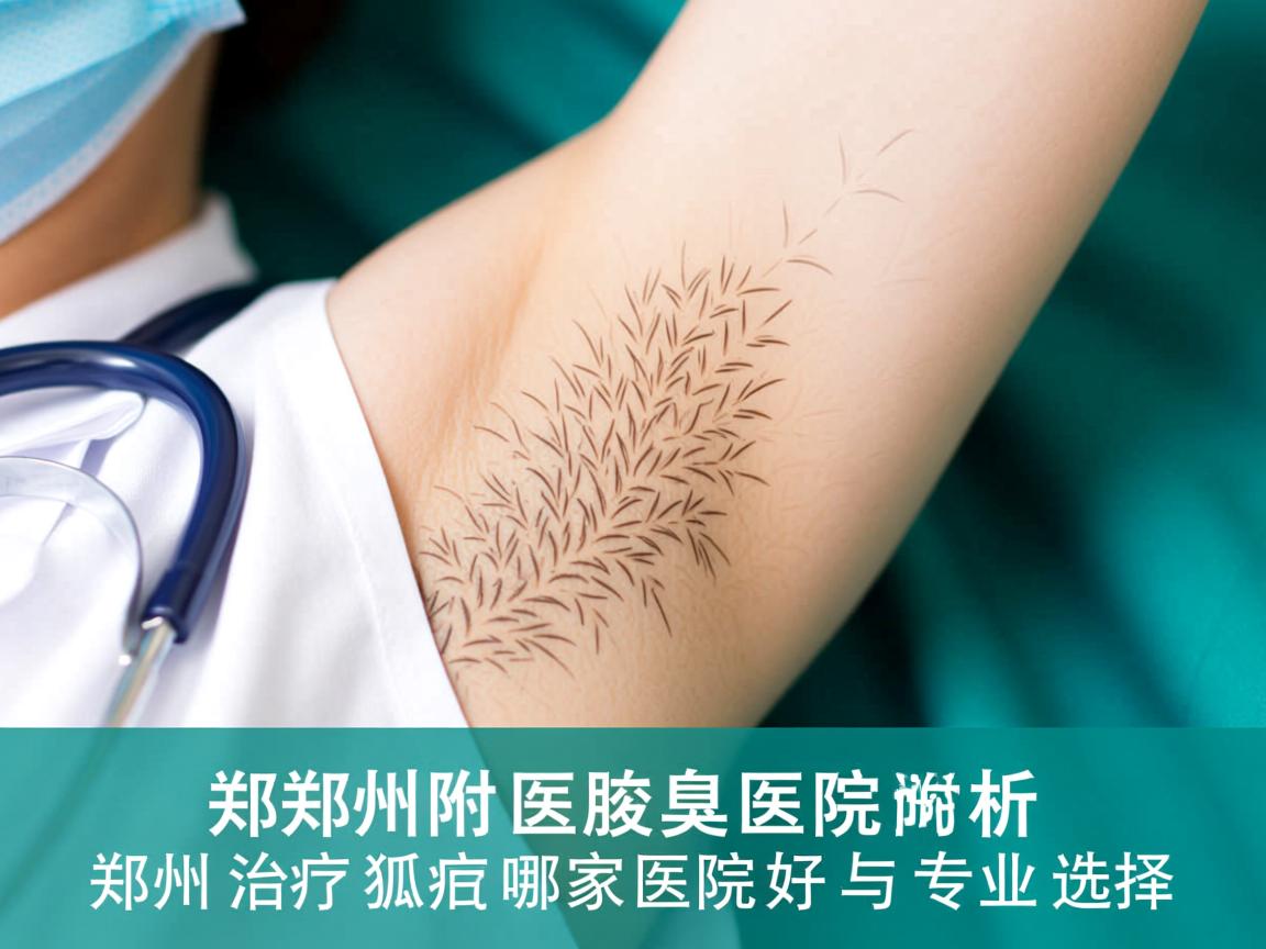 郑州附医腋臭医院解析，郑州治疗狐臭哪家医院好与专业选择
