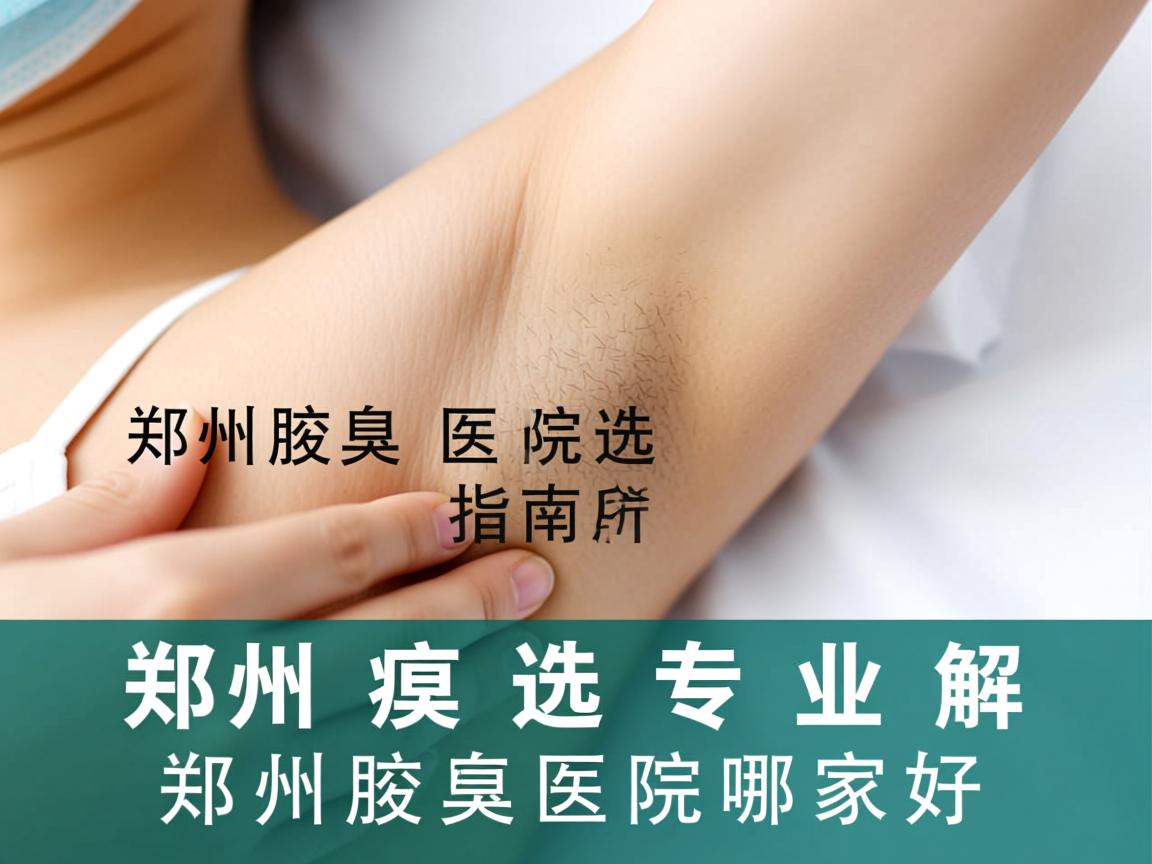 郑州腋臭医院选择指南,专业解析郑州腋臭医院哪家好 郑州腋臭医院选择指南,专业解析郑州腋臭医院哪家好
