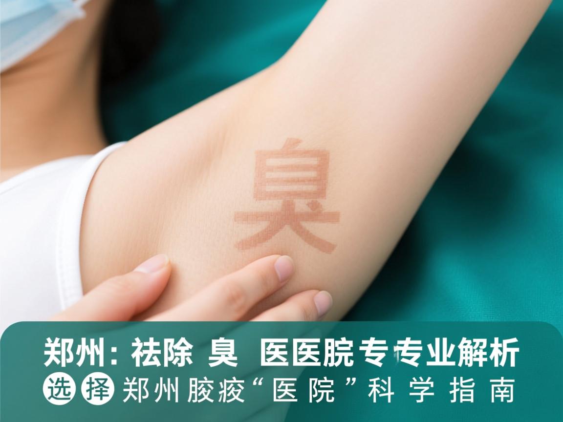 郑州祛除腋臭医院专业解析,选择郑州腋臭医院的科学指南 郑州祛除腋臭医院专业解析,选择郑州腋臭医院的科学指南