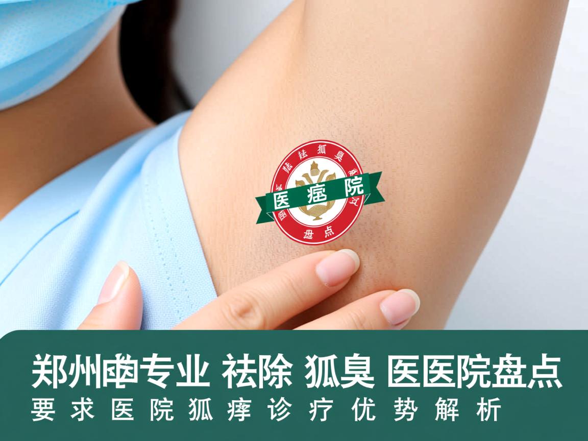郑州专业祛除狐臭医院盘点，国立医院狐臭诊疗优势解析