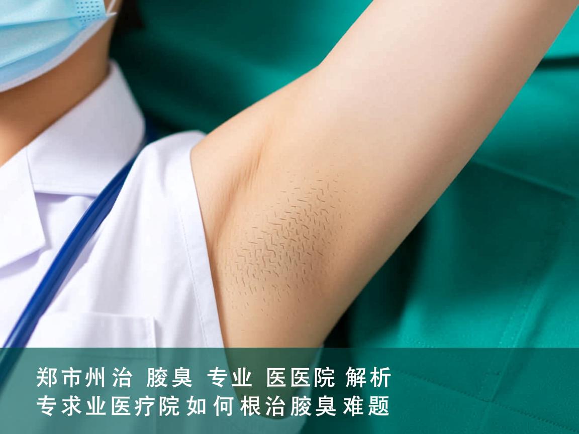 郑州治腋臭专业医院解析，专业医院如何根治腋臭难题