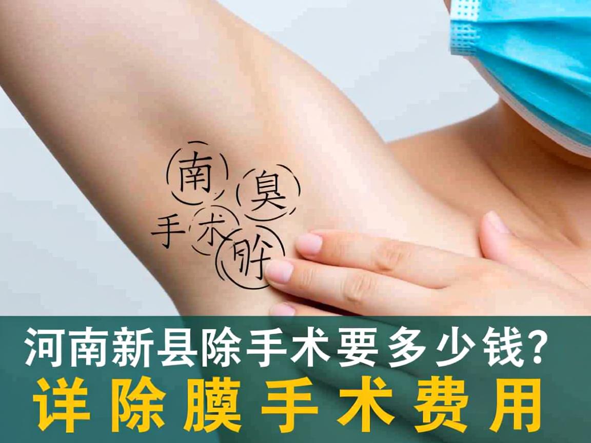 河南新乡除腋臭手术要多少钱?详解除腋臭手术费用 河南新乡除腋臭手术要多少钱?详解除腋臭手术费用