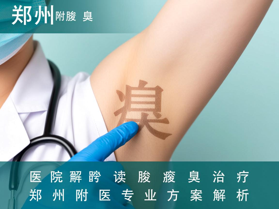 郑州附医腋臭医院解读腋臭治疗,郑州附医专业方案解析 郑州附医腋臭医院解读腋臭治疗,郑州附医专业方案解析