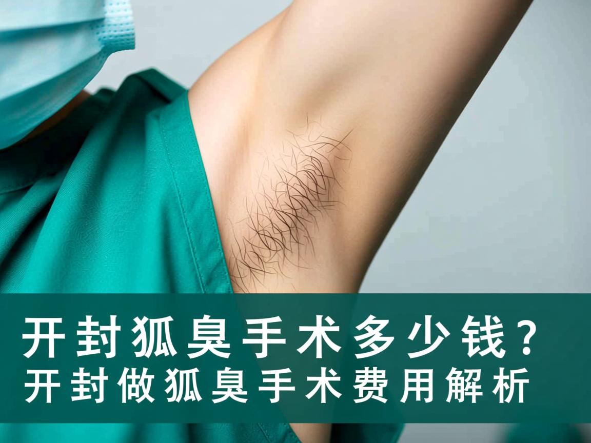 开封狐臭手术多少钱?开封做狐臭手术费用解析 开封狐臭手术多少钱?开封做狐臭手术费用解析