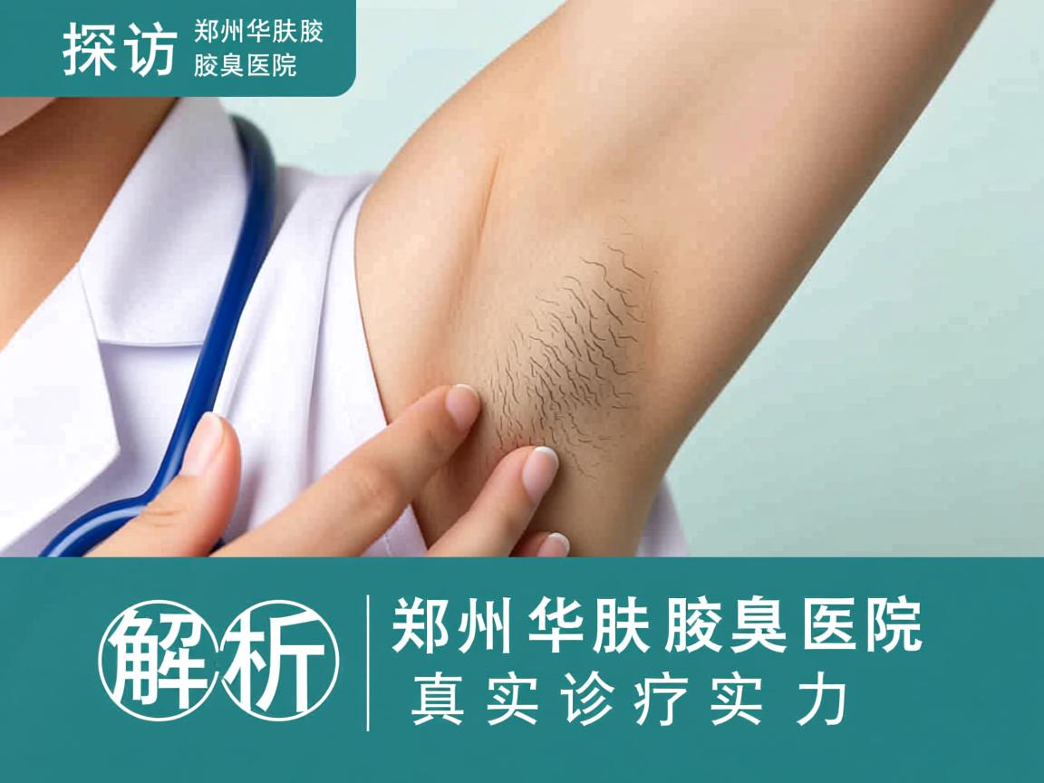 探访郑州华肤腋臭医院，专业解析郑州华肤腋臭医院的真实诊疗实力