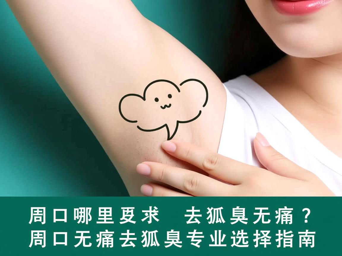 周口哪里去狐臭无痛？周口无痛去狐臭专业选择指南