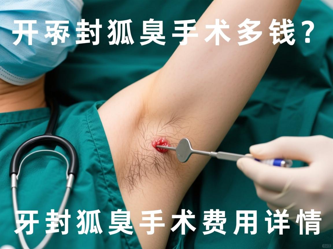 开封狐臭手术多少钱？解析开封狐臭手术费用详情