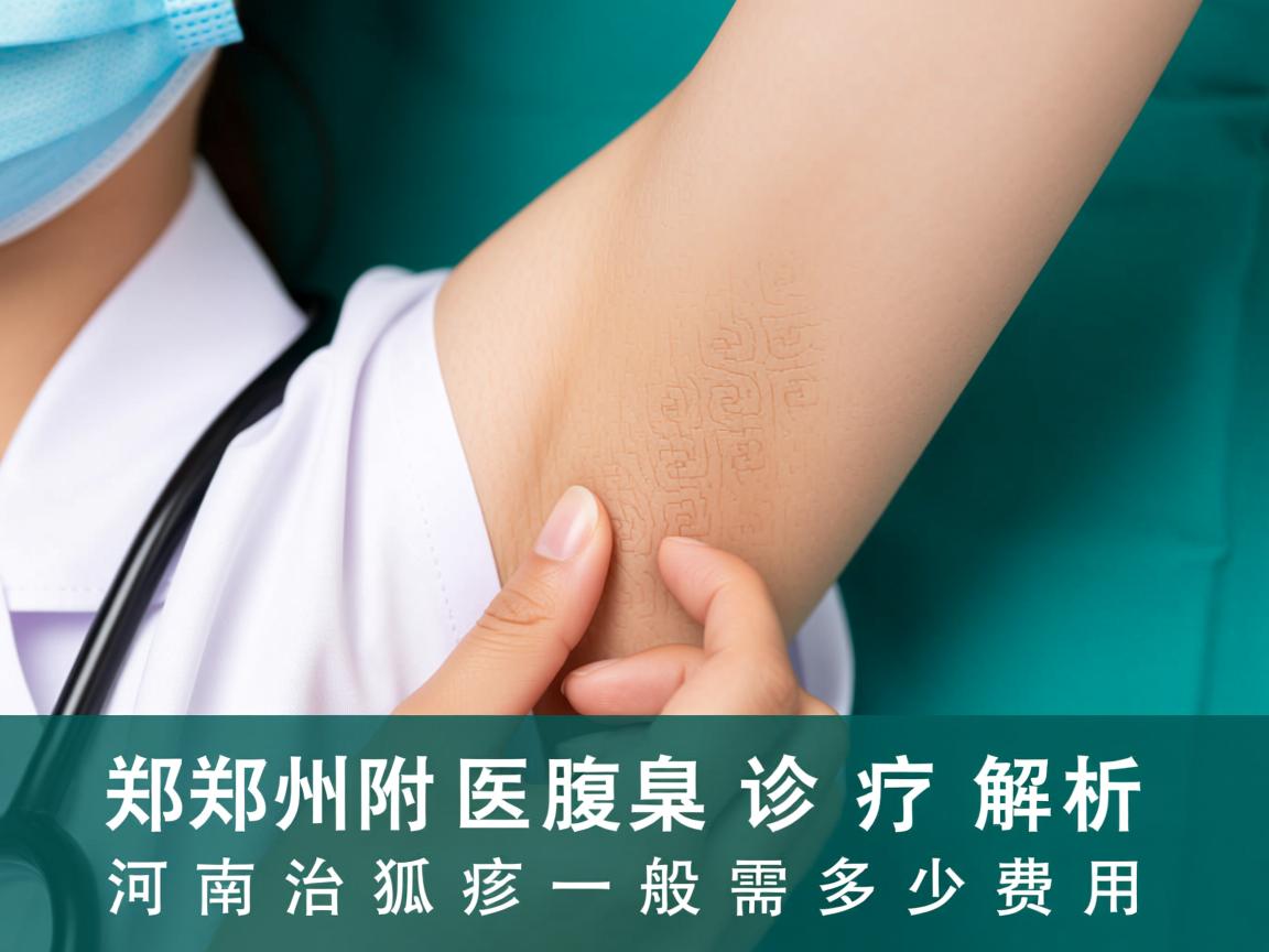 郑州附医腋臭诊疗解析，河南治狐臭一般需要多少费用