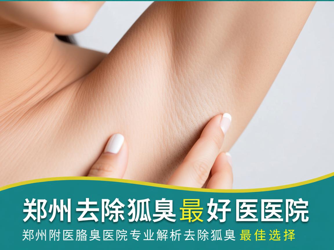 郑州去除狐臭最好医院，郑州附医腋臭医院专业解析去除狐臭最佳选择
