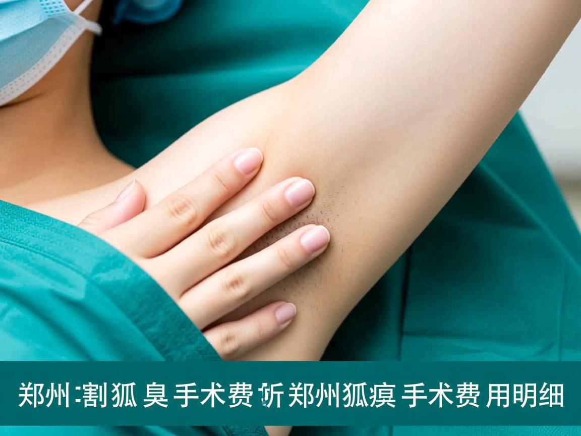 郑州割狐臭手术费解析，郑州狐臭手术费用明细