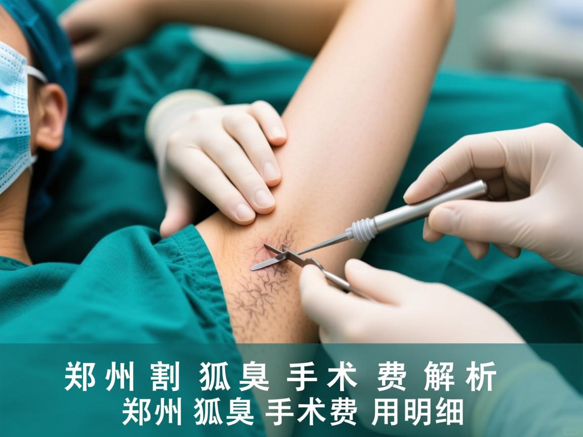 郑州割狐臭手术费解析，郑州狐臭手术费用明细