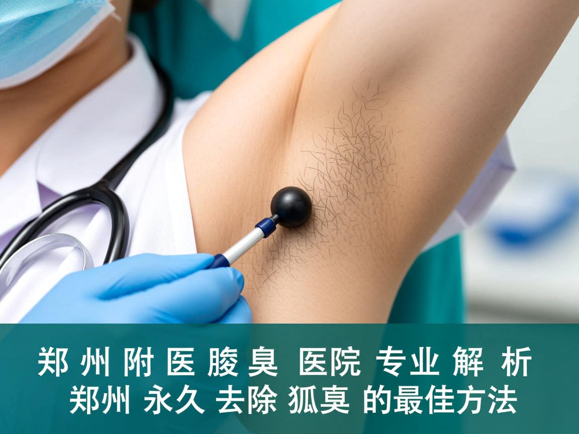 郑州附医腋臭医院专业解析，郑州永久去除狐臭的最佳方法