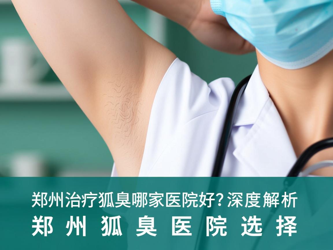 郑州治疗狐臭哪家医院好？深度解析郑州狐臭医院选择