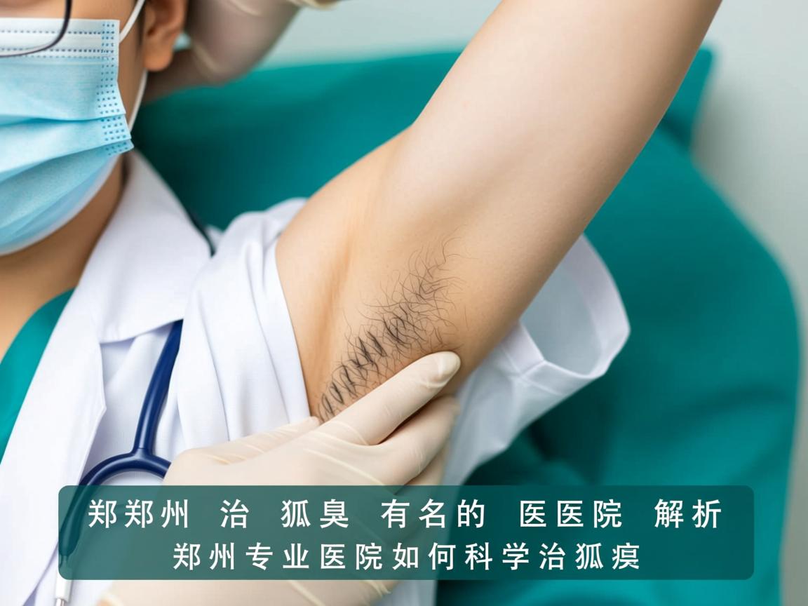 郑州治狐臭有名的医院解析，郑州专业医院如何科学治狐臭