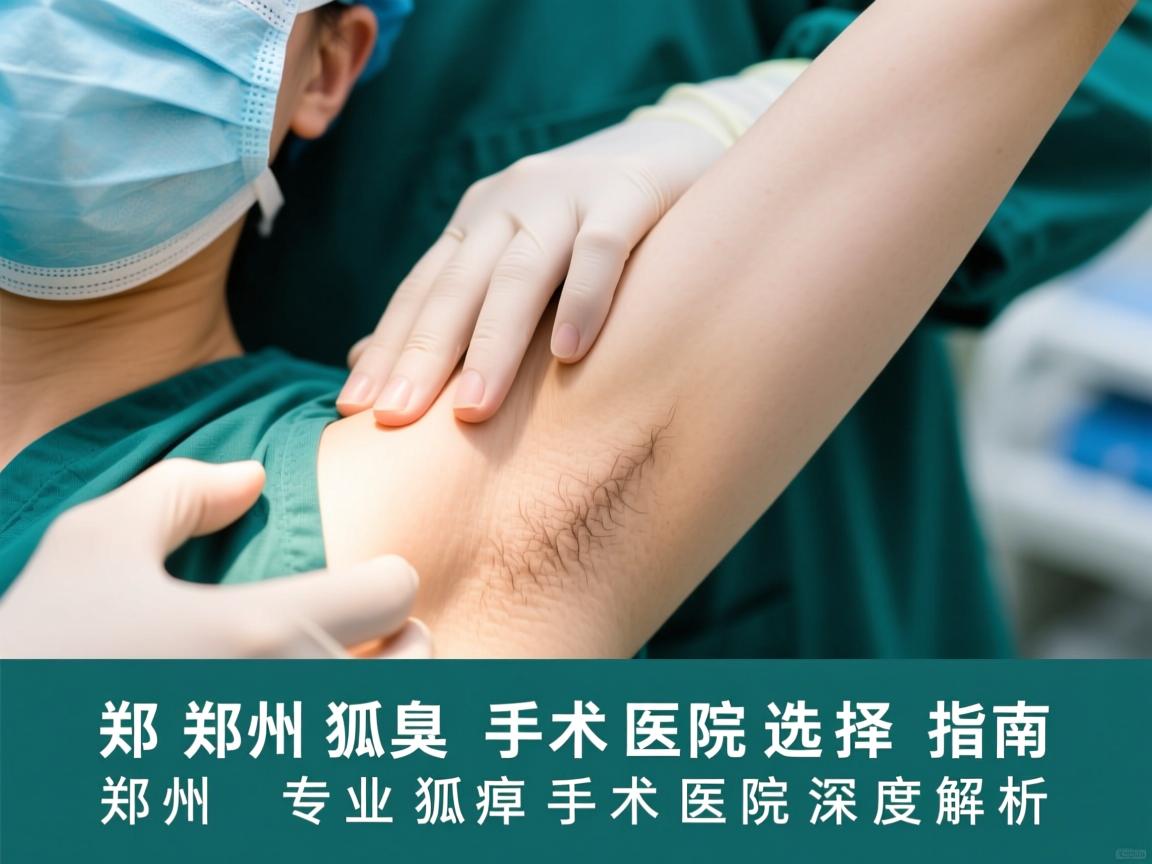 郑州狐臭手术医院选择指南，郑州专业狐臭手术医院深度解析