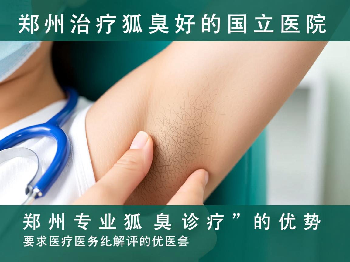 郑州治疗狐臭好的国立医院，解析郑州专业狐臭诊疗的优势