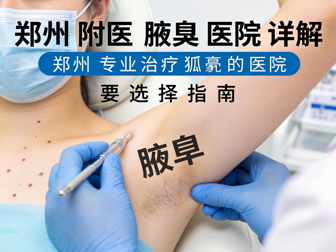 郑州附医腋臭医院详解,郑州专业治疗狐臭的医院选择指南 郑州附医腋臭医院详解,郑州专业治疗狐臭的医院选择指南