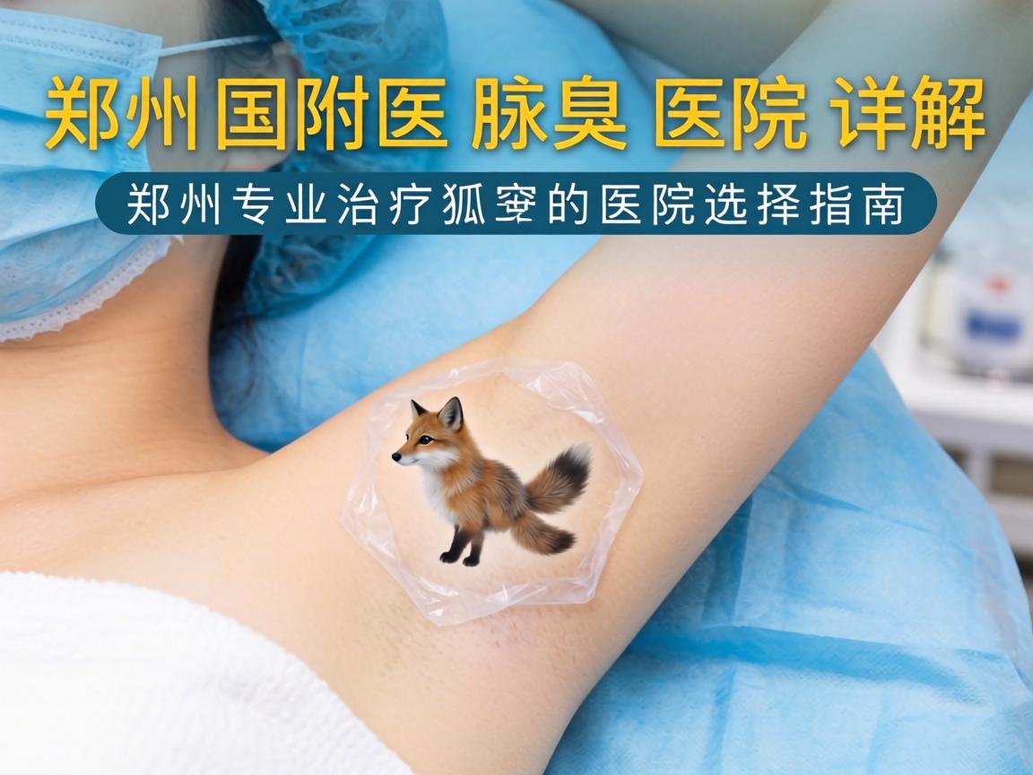 郑州附医腋臭医院详解,郑州专业治疗狐臭的医院选择指南 郑州附医腋臭医院详解,郑州专业治疗狐臭的医院选择指南