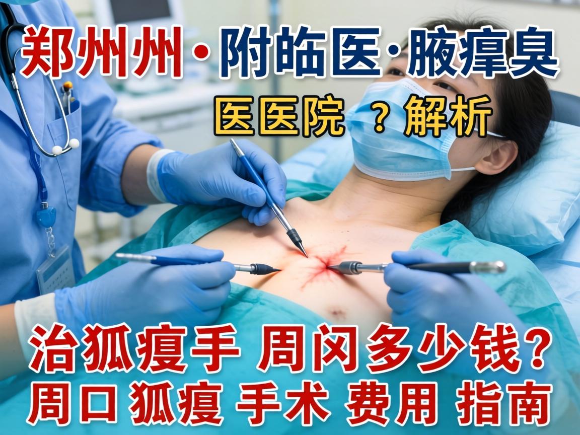 郑州附医腋臭医院解析,治狐臭手术周口多少钱?周口狐臭手术费用指南 郑州附医腋臭医院解析,治狐臭手术周口多少钱?周口狐臭手术费用指南