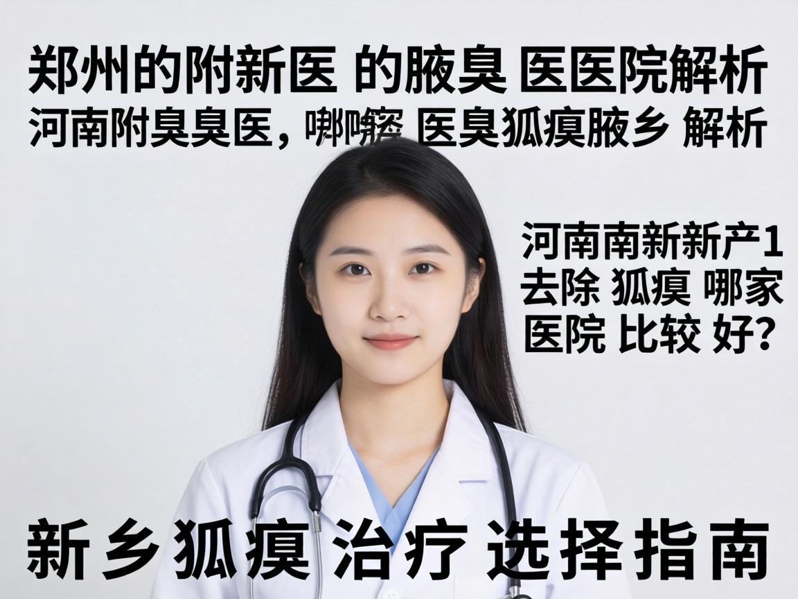 郑州附医腋臭医院解析,河南新乡去除狐臭哪家医院比较好?新乡狐臭治疗选择指南 郑州附医腋臭医院解析,河南新乡去除狐臭哪家医院比较好?新乡狐臭治疗选择指南